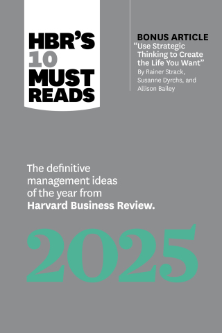 Cover image: HBR's 10 Must Reads 2025 9798892790031