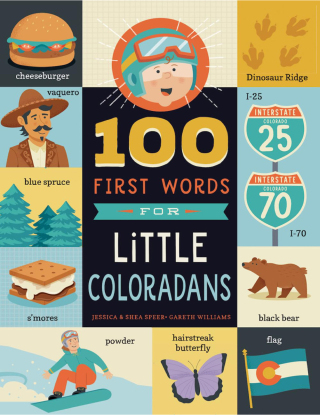 Cover image: 100 First Words for Little Coloradans 9781641708555