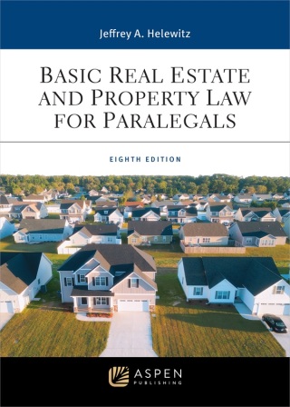 Cover image: Basic Real Estate and Property Law for Paralegals 8th edition 9798894101392