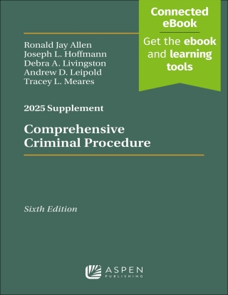 Cover image: Comprehensive Criminal Procedure, Sixth Edition: 2025 Supplement 9798894106632