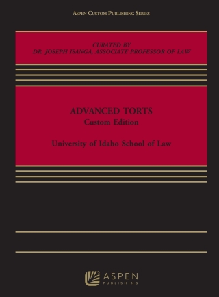 صورة الغلاف: Advanced Torts Comprehensive 1st edition 9798894111223