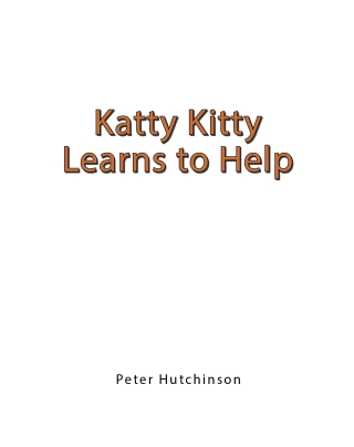 Cover image: Katty Kitty Learns to Help 9798894278162