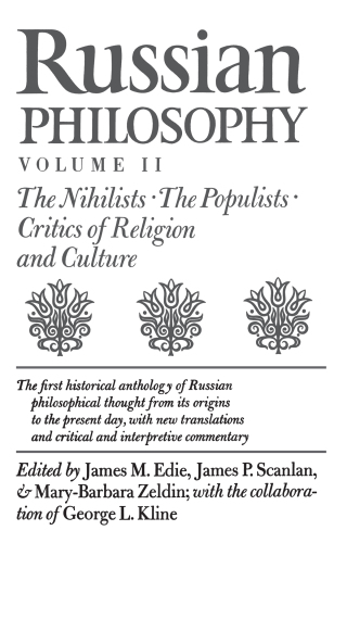 Cover image: Russian Philosophy, Volume 2 1st edition 9780870497155