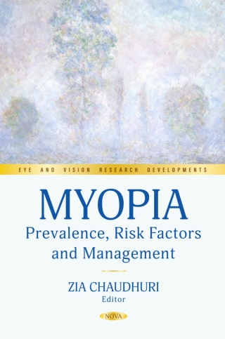 Imagen de portada: Myopia: Prevalence, Risk Factors and Management 9798891138155