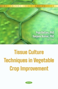 Omslagafbeelding: Tissue Culture Techniques in Vegetable Crop Improvement 9798895300497