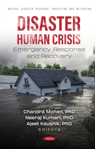 Imagen de portada: Disaster Human Crisis: Emergency, Response and Recovery 9798895300596
