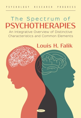 Cover image: The Spectrum of Psychotherapies: An Integrative Overview of Distinctive Characteristics and Common Elements 9798895300381