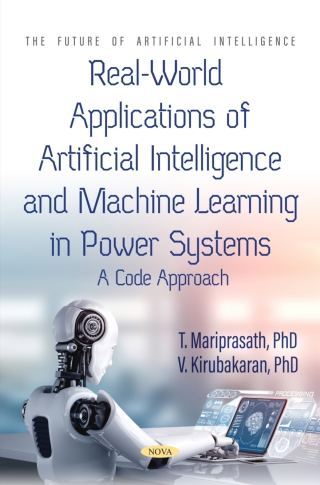 Imagen de portada: Real-World Applications of Artificial Intelligence and Machine Learning in Power Systems: A Code Approach 9798895302286