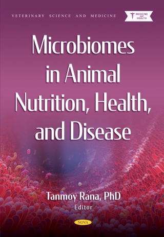 Imagen de portada: Microbiomes in Animal Nutrition, Health, and Disease 9798895304259