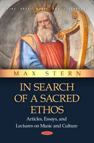 Imagen de portada: In Search of a Sacred Ethos: Articles, Essays, and Lectures on Music and Culture 9798895306314