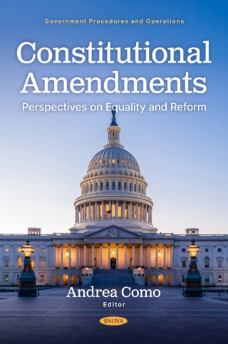 表紙画像: Constitutional Amendments: Perspectives on Equality and Reform 9798895308622