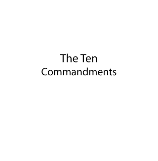 Imagen de portada: The Ten Commandments 9798896376262