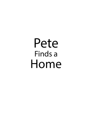 表紙画像: Pete Finds A Home 9798896750574