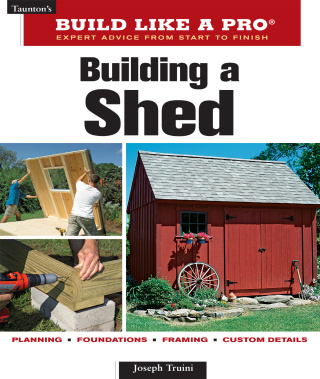 表紙画像: Building a Shed 9781561589661