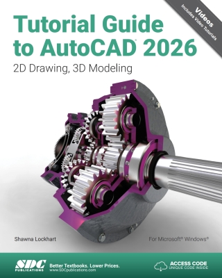 Cover image: Tutorial Guide to AutoCAD 2026: 2D Drawing, 3D Modeling 16th edition 9781630577612