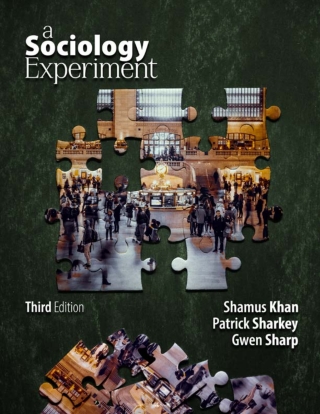 Cover image: A Sociology Experiment: Third Edition 3rd edition 9798987326725