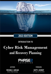 Cover image: Introduction to Cyber Risk Management and Recovery Planning 1st edition 9798987468203