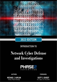 Imagen de portada: Introduction to Network Cyber Defense and Investigations 1st edition 9798987468210