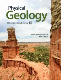 Cover image: Physical Geology: Geology 1403 Lab Manual, 3E 3rd edition 9781643861715