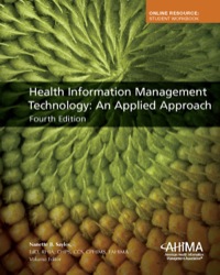 Cover image: Health Information Management Technology: An Applied Approach 4th edition