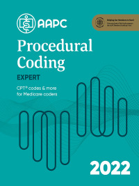 Cover image: 2022 Procedural Coding Expert 9781646312160