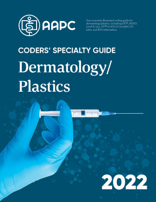 Cover image: Coders' Specialty Guide 2022: Dermatology/Plastics 9781646312696