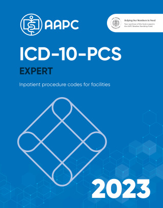 Cover image: 2023 ICD-10-PCS Expert 9781646315857