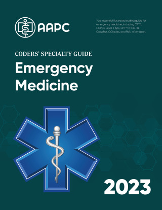 Cover image: Coders' Specialty Guide 2023: Emergency Medicine 23rd edition 9781646317073