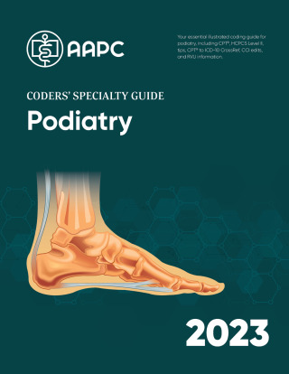 Cover image: Coders' Specialty Guide 2023: Podiatry 9781646317226