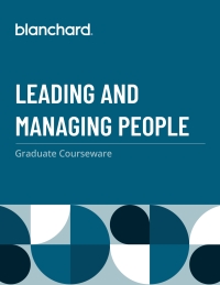 Cover image: Blanchard: Leading and Managing People 1st edition BC00253