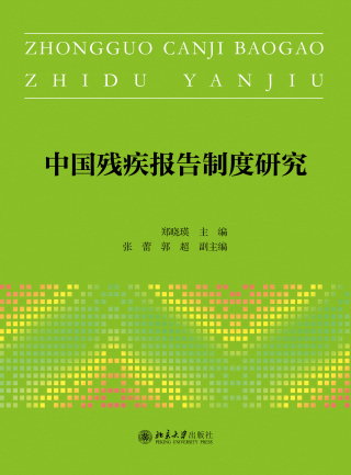 Titelbild: 中国残疾报告制度研究 1st edition 9787301326060