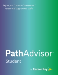 صورة الغلاف: PathAdvisor - Student by Career Key 25th edition CKS001US