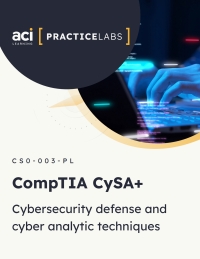 صورة الغلاف: CompTIA CySA+: Cybersecurity defense and Cyber analytic techniques 1st edition CS0003PL