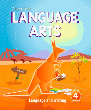 Cover image: Language Arts: Grade 4, Language and Writing, Teacher Textbook 1st edition 9781583317051
