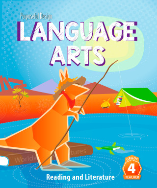 Cover image: Language Arts: Grade 4, Reading and Literature, Teacher Textbook 1st edition 9781583317044