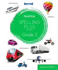 صورة الغلاف: Spelling Plus: Grade 3, Teacher Textbook E-book 1st edition 9781583313107