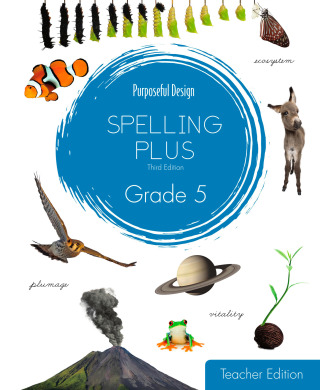 Titelbild: Spelling Plus: Grade 5, Teacher Textbook 1st edition 9781583313145