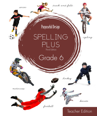 Titelbild: Spelling Plus: Grade 6, Teacher Textbook 1st edition 9781583313169