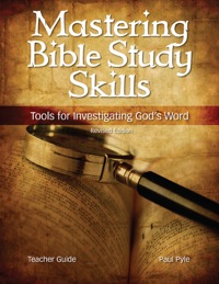 صورة الغلاف: Bible: Mastering Bible Study Skills Teacher Edition, E-Book 2nd edition 9781583311295