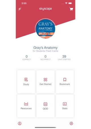 Cover image: Gray's Anatomy for Students Flash Cards, Mobile App 3rd edition 9781455758982