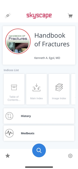 Imagen de portada: Handbook of Fractures, Mobile App 6th edition 9781496384850