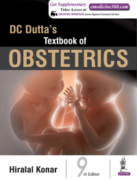 Cover image: DC Dutta's Textbook of Obstetrics 9th edition 9789352702428