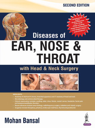 Cover image: Diseases of Ear, Nose & Throat with Head & Neck Surgery 2nd edition 9789386261519