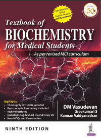 Immagine di copertina: Textbook of Biochemistry for Medical Students 9th edition 9789389034981
