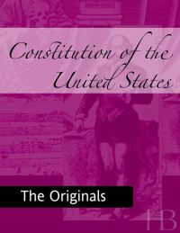 Titelbild: Constitution of the United States