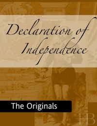 Cover image: Declaration of Independence