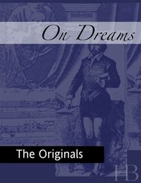 Cover image: On Dreams