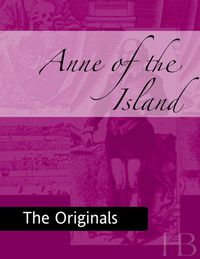 Immagine di copertina: Anne of the Island