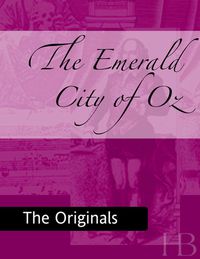 Immagine di copertina: The Emerald City of Oz