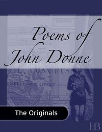 Titelbild: Poems of John Donne